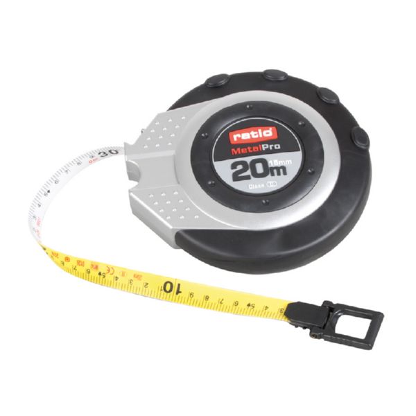 Cinta métrica fibra de vidrio bicolor Me